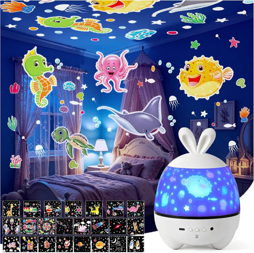 Sensory baby night light - night,