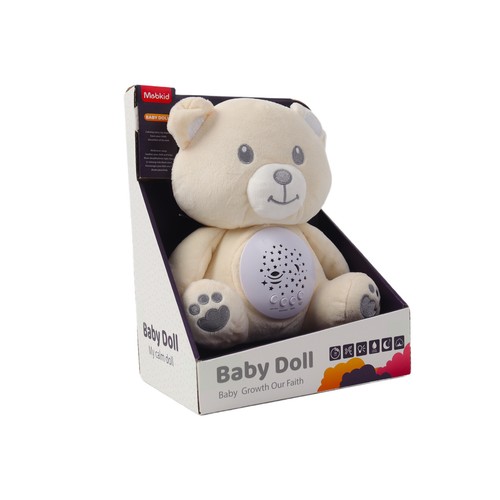 Baby sleep aid bear plush - bear,