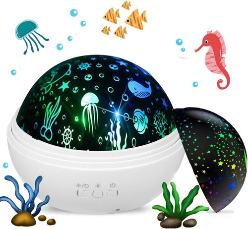 Rechargeable sensory projector - rechargeable,