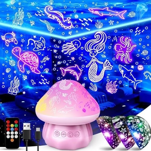 Baby night light - baby, projector